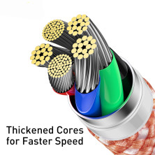 Кабель Baseus Dynamic Series Fast Charging Data Cable Type-C to Lightning PD 20W 2m Помаранчевий