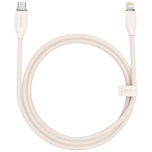 Кабель Baseus Jelly Liquid Silica Gel Fast Charging Data Cable Type-C to Lightning PD 20W 1.2m Рожевий
