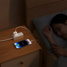 Мережевий зарядний пристрій Baseus Cube Pro GaN5 Fast Charger 1C PD3.0 30W Type-C 3A Білий