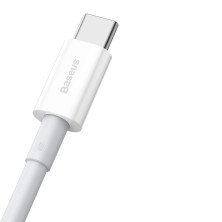 Кабель Baseus Superior Series Fast Charging Data Cable USB to Type-C 66W 11V 6A 2m Белый