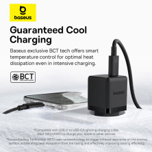 Сетевое зарядное устройство Baseus Palm Fast Charger 1C PD3.0 30W Type-C 3A Черный