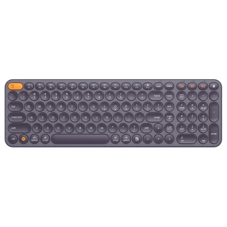 Клавиатура беспроводная Baseus K01B Wireless Tri-Mode Keyboard 2.4G/BT1+BT2 Серый