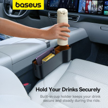 Автомобільний органайзер Baseus OrganizeFun Series Car Console Storage Organizer Чорний