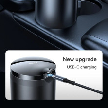Автомобільна попільничка в підсклянник Baseus Premium 2 Series Car Ashtray Чорний