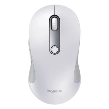 Беспроводная мышка Baseus F02 Ergonomic Wireless Mouse 2.4G/BT5.2 1000-1600-2000-2400-4000dpi Белый
