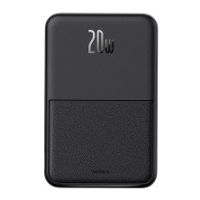 УМБ Baseus MagPro Magnetic Bracket Wireless Fast Charge 5000mAh 20W 2.4A QC3.0+PD3.0 з Бездротовою зарядкою Qi 15W Чорний