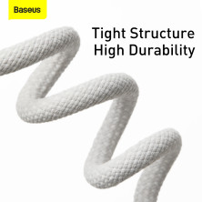 Кабель Baseus Dynamic Series Fast Charging Data Cable Type-C to Type-C 100W 20V 5A 2m Білий