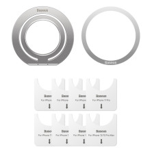 Держатель для телефона Baseus Halo Series Серебристый