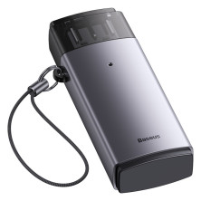 Кардрідер Baseus Lite Card Card Reader USB, SD/TF Cards Сірий