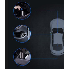 Автомобільний органайзер Baseus Gentleman Style Vehicle-mounted контейнер для сміття Чорний