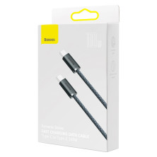 Кабель Baseus Dynamic Series Fast Charging Data Cable Type-C to Type-C 100W 20V 5A 1m Сірий
