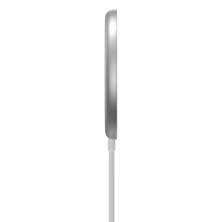 Беспроводное зарядное устройство Baseus Simple Mini Magnetic с функцией MagSafe и Qi 15W Белый