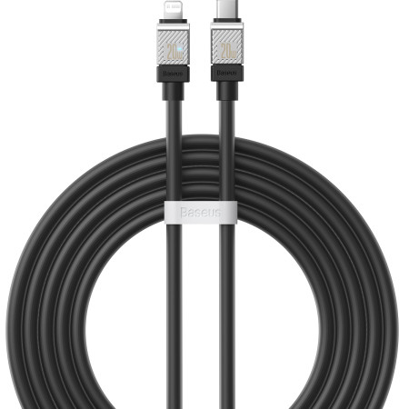 Кабель Baseus CoolPlay Series Fast Charging Data Cable Type-C to Lightning PD 20W 2m Черный