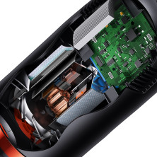 Автомобильный пылесос Baseus A7 Car Vacuum Cleaner 90 Вт 6000 Па Черный
