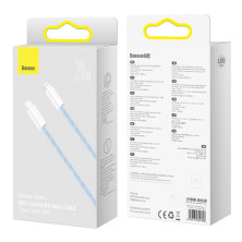 Кабель Baseus Dynamic Series Fast Charging Data Cable Type-C to Lightning PD 20W 1m Синій