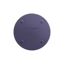 Бездротовий зарядний пристрій Baseus Simple 2 Wireless Charger з технологією Qi 15W Фіолетовий