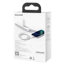 Кабель Baseus Superior Series Fast Charging Data Cable Type-C to Lightning PD 20W 1m Білий