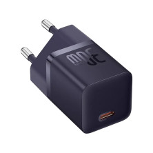 Сетевое зарядное устройство Baseus GaN5 Fast Charger 1C PD3.0 30W Type-C 3A Фиолетовый