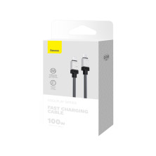 Кабель Baseus CoolPlay Series Fast Charging Data Cable Type-C to Type-C 100W 20V 5A 1m Черный
