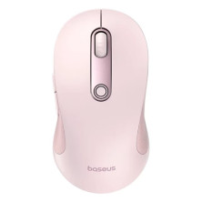 Бездротова мишка Baseus F02 Ergonomic Wireless Mouse 2.4G/BT5.2 1000-1600-2000-2400-4000dpi Рожевий