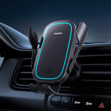 Бездротовий автомобільний зарядний пристрій Baseus Milky Way Pro Wireless Charging Electric Car Mount з технологією Qi 15W Чорний