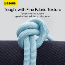 Кабель Baseus Crystal Shine Series Fast Charging Data Cable Type-C to Lightning PD 20W 2m Блакитний