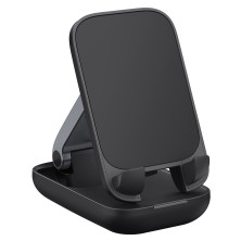 Підставка для телефону настільна Baseus Seashell Series Folding Phone Stand Чорний