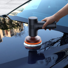 Аккумуляторная полировальная машинка для автомобиля Baseus NeoPower Wireless Mini Car Waxer Lite 30 Вт 30 минут 2 насадки Черный
