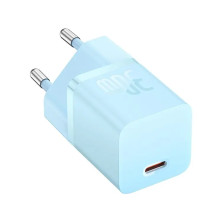 Сетевое зарядное устройство Baseus GaN5 Fast Charger 1C PD3.0 30W Type-C 3A Голубой