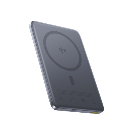 УМБ Baseus PicoGo AM41 Ultra-Slim Qi2 Magnetic 10000mAh 27W QC3.0+PD3.0 с функцией MagSafe и Qi2 15W Серый