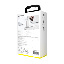 Сетевое зарядное устройство Baseus Speed Mini QC Single U QC3.0 18W USB 3A Белый