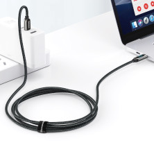 Кабель Baseus Display Series Fast Charging Data Cable Type-C to Type-C 100W 20V 5A 1m Черный