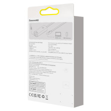USB Перехідник Baseus Lite Series Ethernet 100 Mbps Type-C to RJ45 Чорний