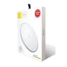 Беспроводное зарядное устройство Baseus Simple Wireless Charger с технологией Qi 10W Белый