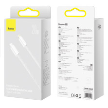 Кабель Baseus Dynamic Series Fast Charging Data Cable Type-C to Lightning PD 20W 2m Білий