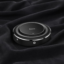 Ароматизатор в машину Baseus Metal Fabric Aroma Holder и 4 арома-картриджа Черный