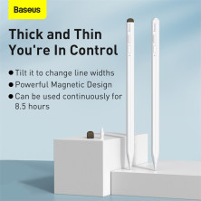 Стилус для iPad Baseus Smooth Writing Capacitive Stylus Active Version 8.5 часов Белый