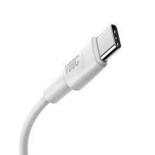 Кабель Baseus White Series Support VOOC Quick Charging Cable USB to Type-C 100W 20V 5A 1m Белый