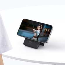 УМБ Baseus MagPro Magnetic Bracket Wireless Fast Charge 5000mAh 20W 2.4A QC3.0+PD3.0 з Бездротовою зарядкою Qi 15W Чорний