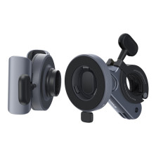 Мото-вело тримач для смартфона Baseus PrimeTrip Series Magnetic Bike Phone Holder Чорний