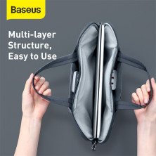 Сумка для ноутбука и гаджетов Baseus Basics Series 16" Shoulder Computer Bag Серый