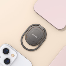 Тримач для телефону Baseus Rails Phone Ring Phone Stand Holder Сірий