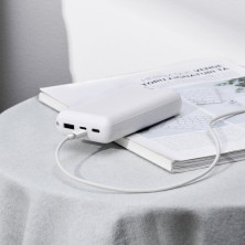 Кабель Baseus Simple Wisdom Series Fast Charging Data Cable USB to Micro USB 2.1A 1.5m Набор 2 шт Білий