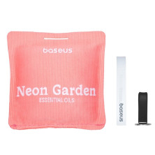 Ароматизатор в машину Baseus Margaret Car Air Freshener з ароматом Neon Garden Рожевий