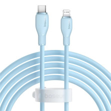 Кабель Baseus Pudding Series Fast Charging Data Cable Type-C to Lightning PD 20W 2m Голубой