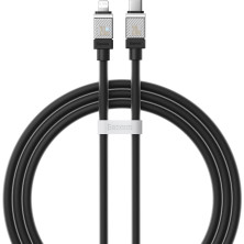 Кабель Baseus CoolPlay Series Fast Charging Data Cable Type-C to Lightning PD 20W 1m Черный