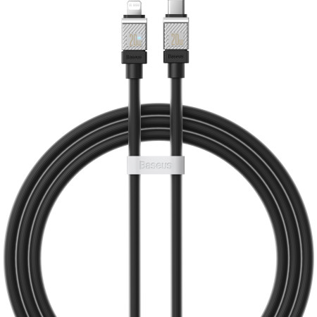 Кабель Baseus CoolPlay Series Fast Charging Data Cable Type-C to Lightning PD 20W 1m Черный