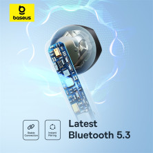 Бездротові Bluetooth навушники Baseus Bowie E16 True Wireless TWS Earphones Чорний