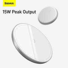 Беспроводное зарядное устройство Baseus Simple Mini Magnetic с функцией MagSafe и Qi 15W Белый