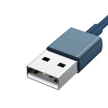 Кабель Baseus Superior Series 3-in-1 Fast Charging Data Cable USB to Lightning+Type-C+MicroUSB 3.5А 1.5m Синій